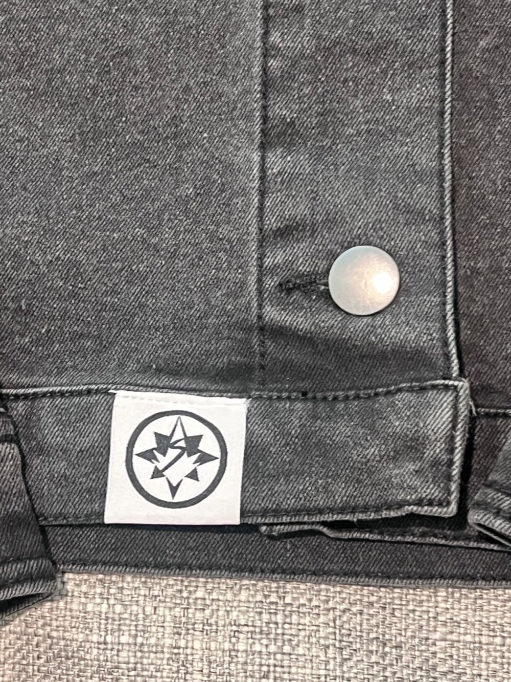 Marvel “The Marvels” Black Denim Jacket – XS - Picture 5 of 13